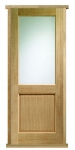 2XG Prehung Solid Oak External Door